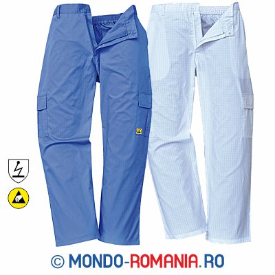 Echipament ESD - Pantaloni ESD antistatici 